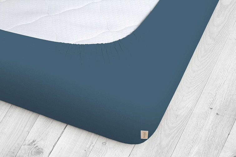 Jersey prostěradlo - new collection tmavě petrolejové na výšku matrace do 20 cm