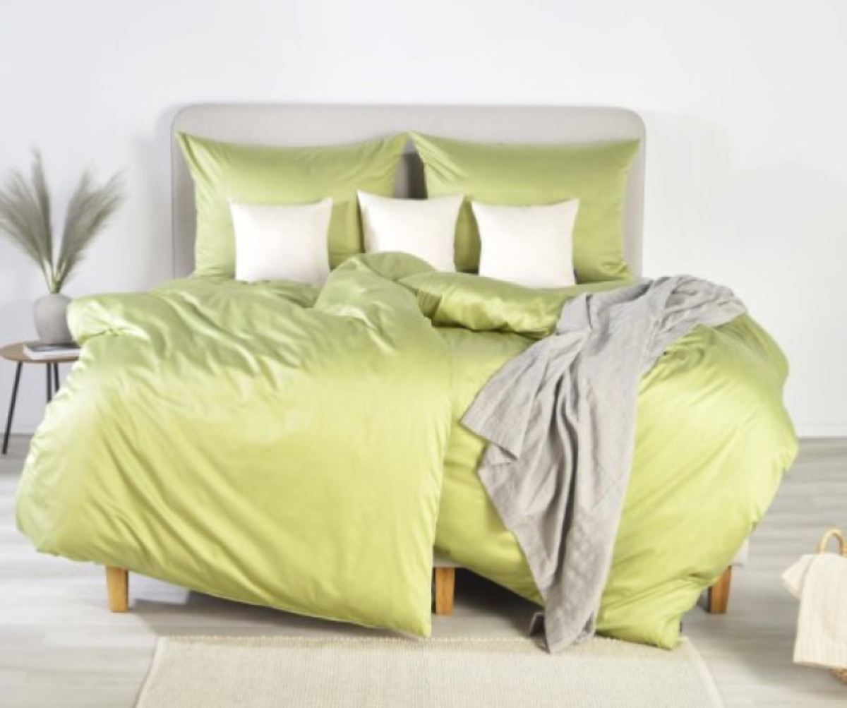 Saténové povlečení Endless Green