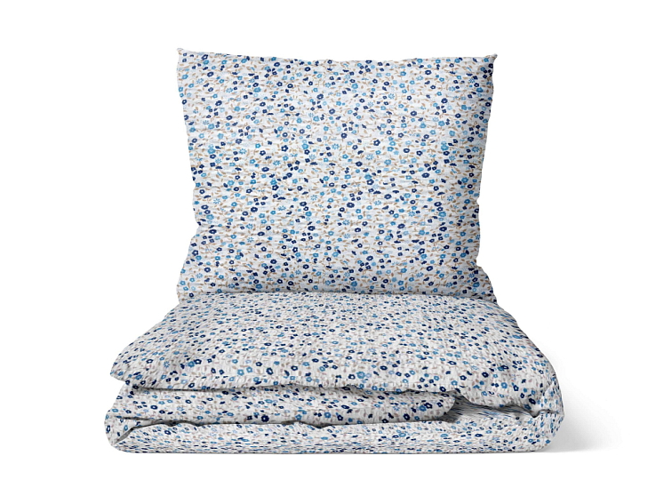 Krepové obliečky Borghese - modré