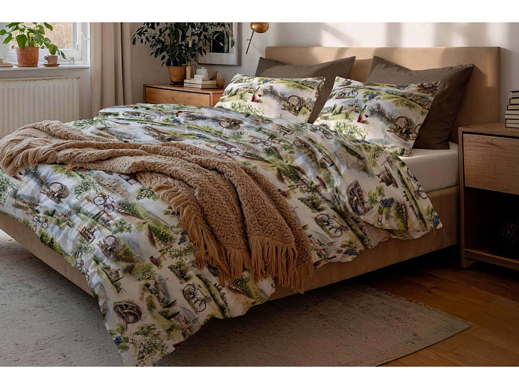 Bavlněné povlečení Vína z Moravy