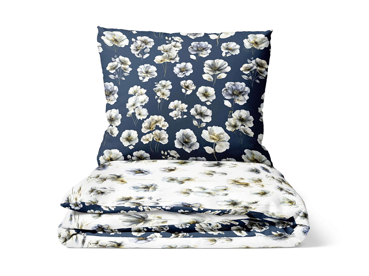 Bavlnené obliečky Kvetinové pohladenie - duo