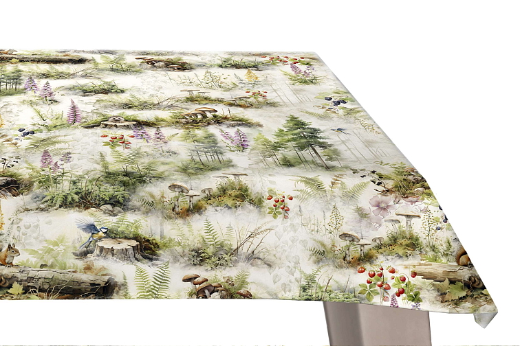 Bavlněný ubrus Dary lesa