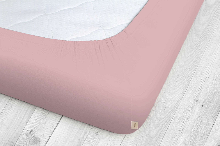 Jersey prostěradlo - new collection růžové na výšku matrace do 20 cm