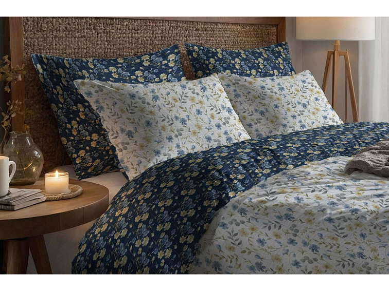 Krepové povlečení Bloom - duo