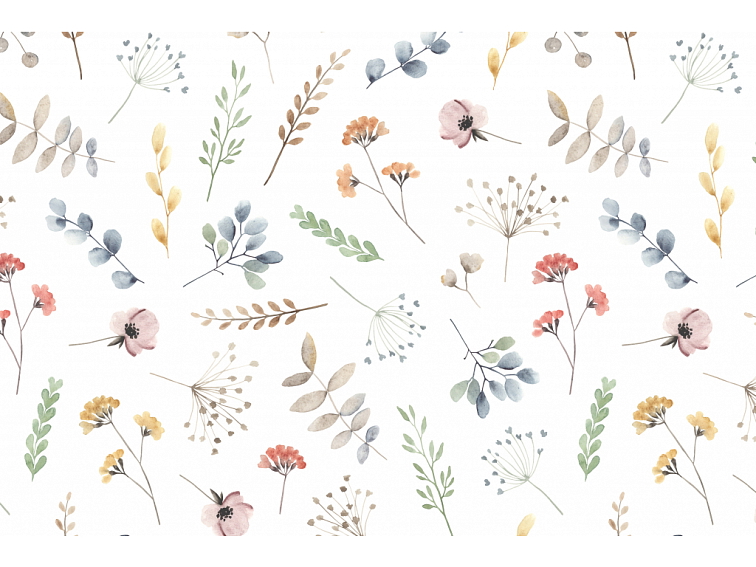 Bavlněné povlečení Barevný kvítek