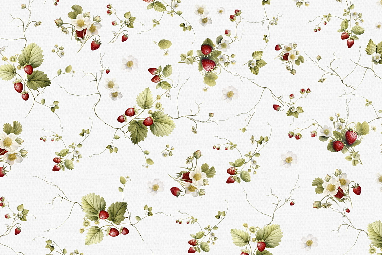 Dekorační povlak na polštářek Jahody od Darré