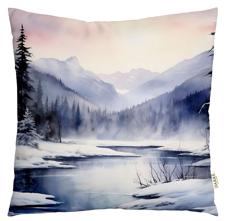 Dekorační povlak na polštářek Řeka