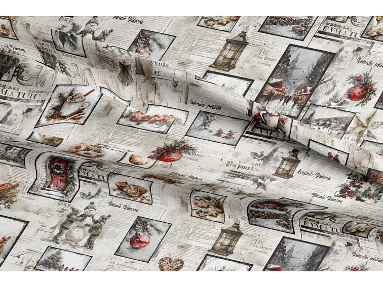 Bavlněné povlečení Vánoční příběh