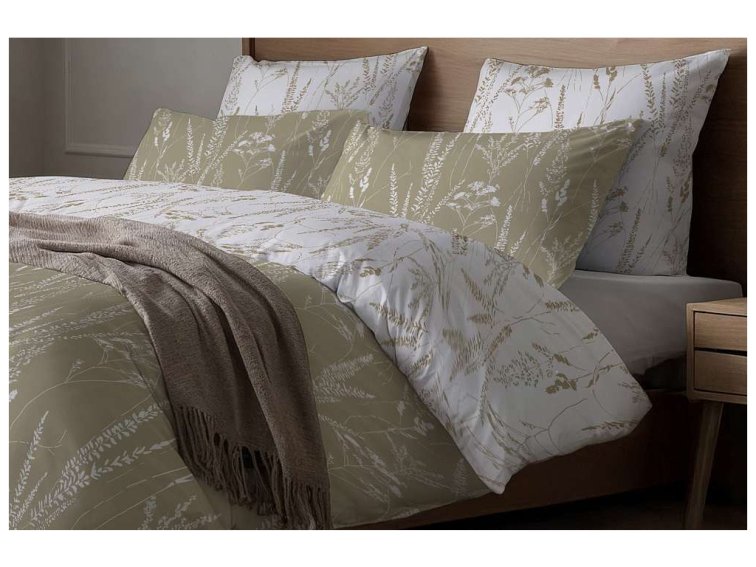 Bavlnené posteľné prádlo Divoké trávy - duo