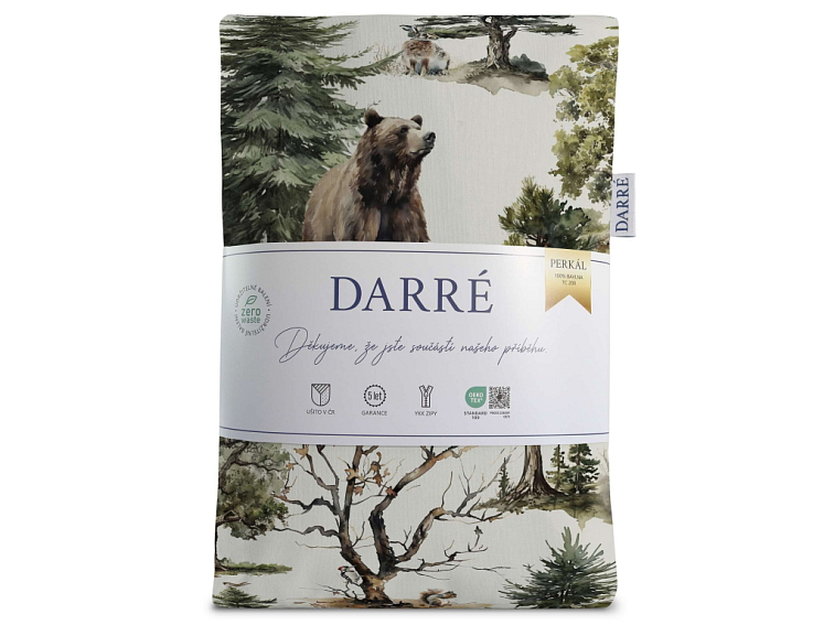 Bavlněné povlečení Lesní říše - duo