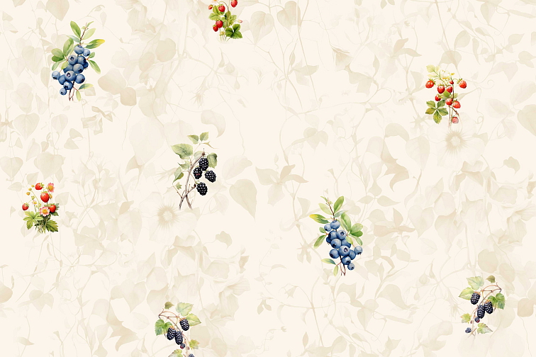 Bavlněné prostírání na stůl Dary lesa - plody