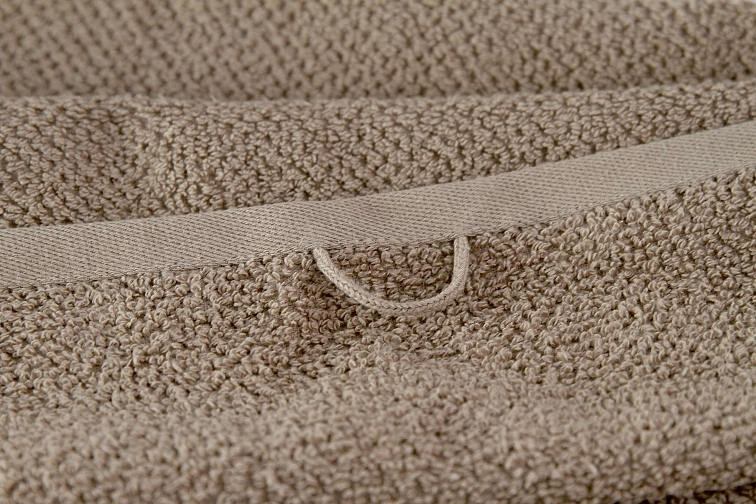 Ručníky a osušky CASA ORGANICA - tmavě béžová