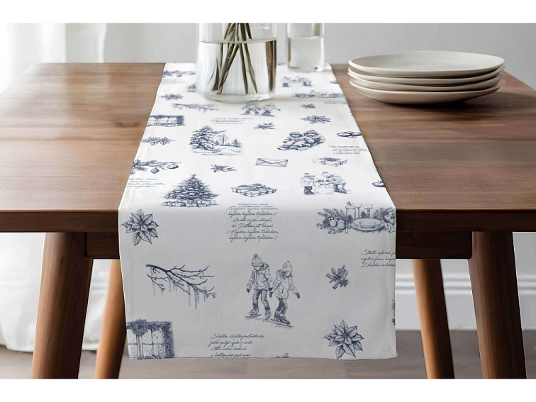 Bavlnený behúň Vianočné koledy