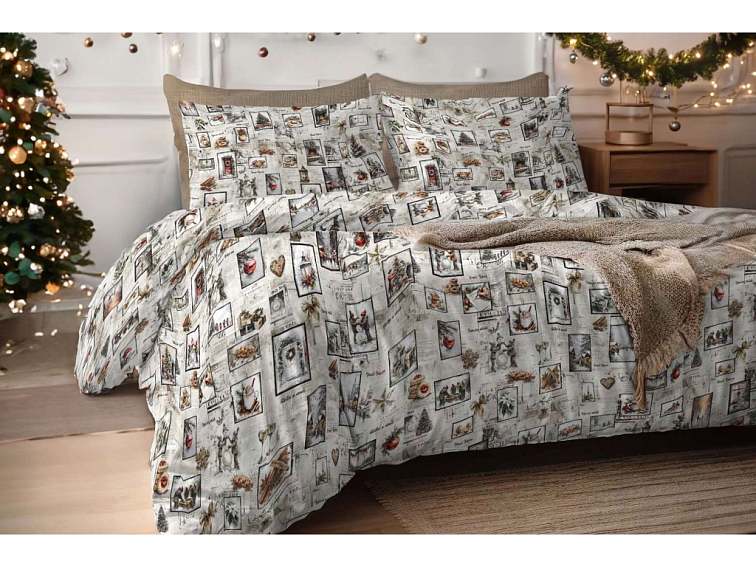 Bavlněné povlečení Vánoční příběh