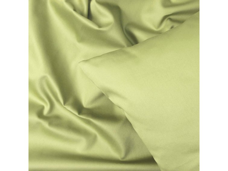 Saténový povlak na polštář Endless Green