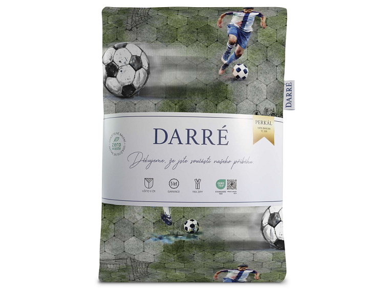 Bavlnené obliečky Futbaloví hráči