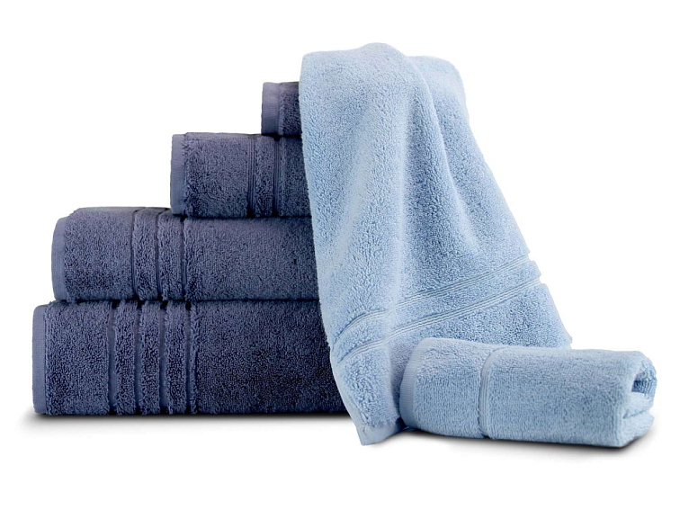 Egyptská bavlna uteráky a osušky COMFORT DI CASA NUO - modrá