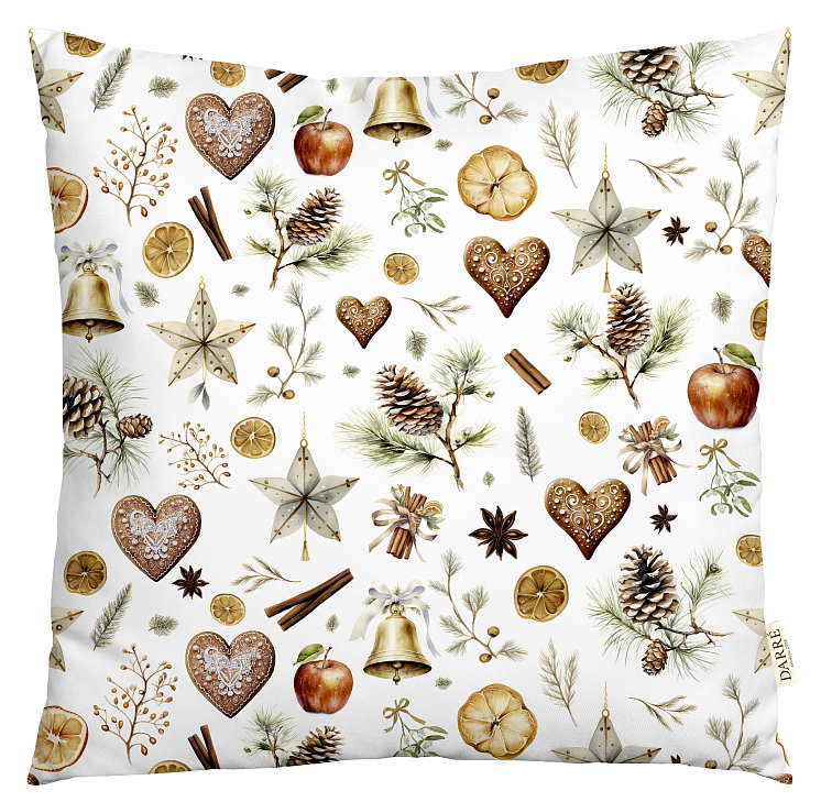 Dekoračný poťah na vankúš Voňavé Vianoce