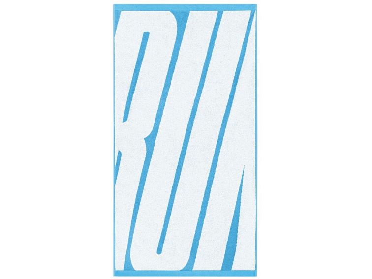 Sportovní ručník a osuška RUN - modrá