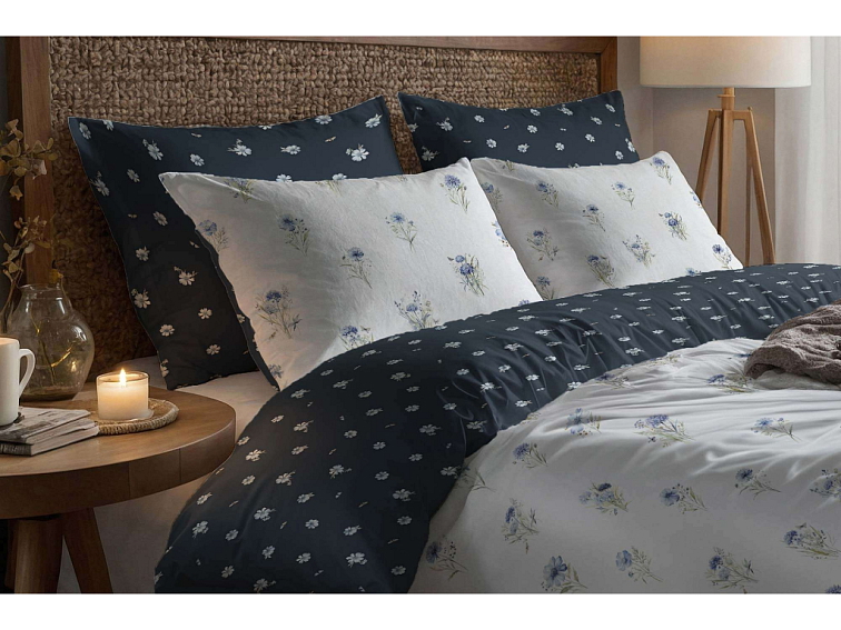 Bavlněné povlečení Nebeské kvítí - duo