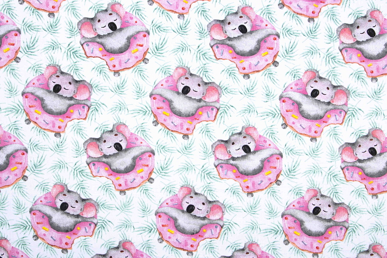 Bavlněné povlečení do postýlky Koaly