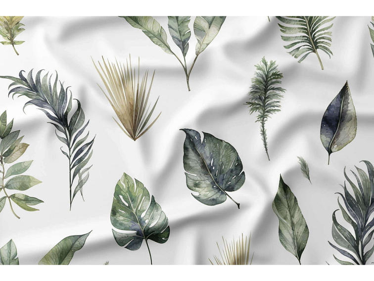 Bavlněné povlečení Exotické listy