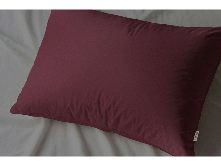 Bavlnené povlečenie Jednobarevné perkálové - bordové