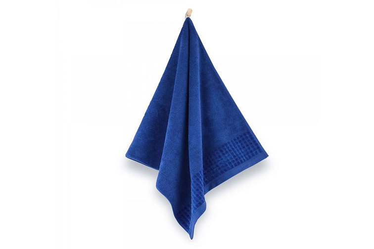 Egyptská bavlna ručníky a osuška Saveli - modrá royal