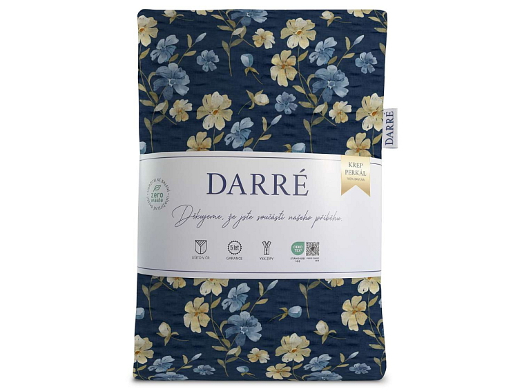 Krepové povlečení Bloom - duo