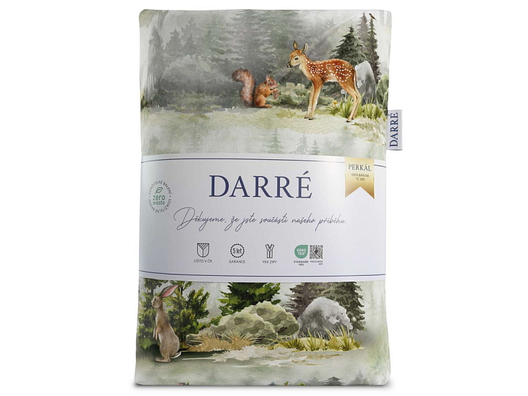 Bavlnené prikrývky Zvieratká