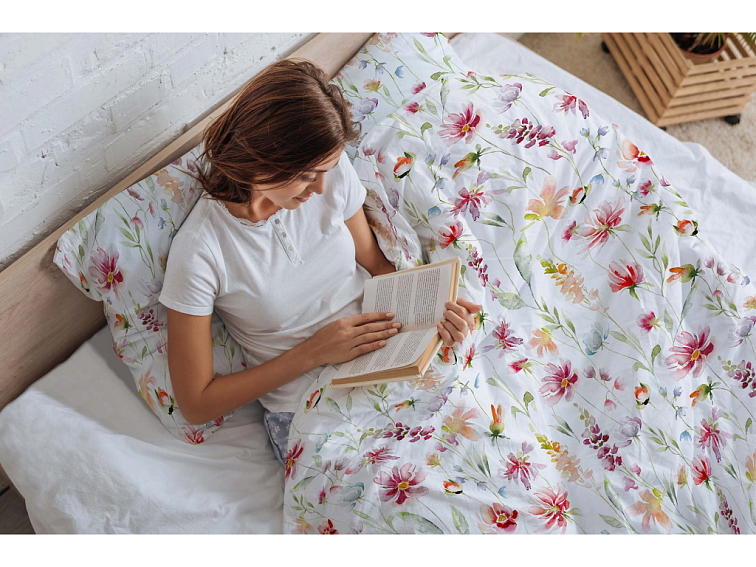 Bavlněné povlečení Květy