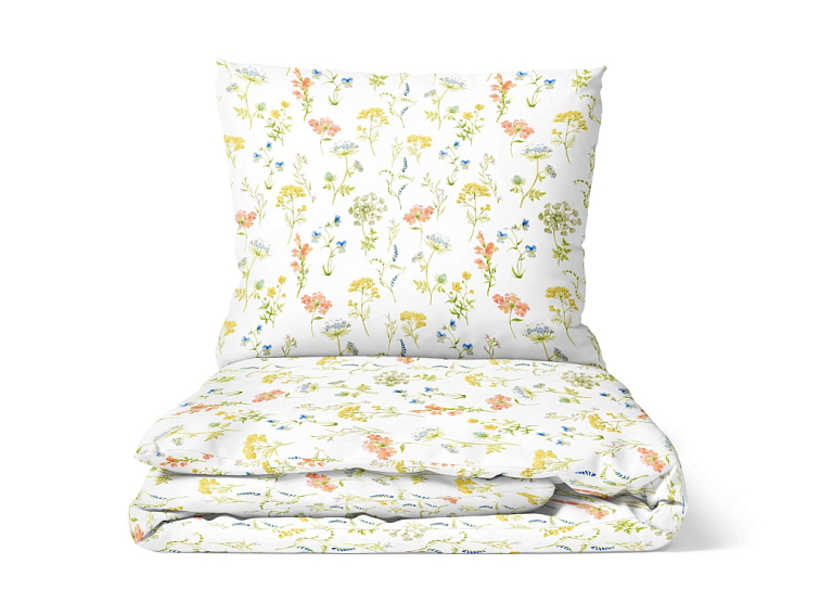 Bavlněné povlečení Jarní louka - drobná