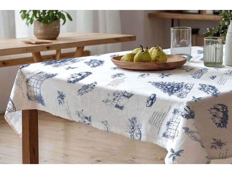 Bavlnený obrus Vianočné koledy