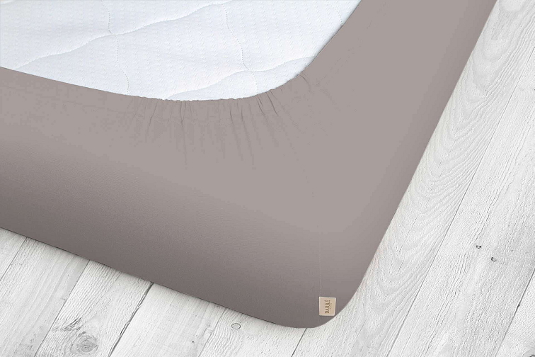 Jersey prostěradlo - new collection béžově růžové na výšku matrace do 20 cm