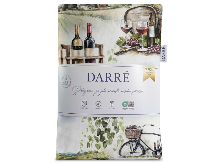 Bavlněné povlečení Vína z Moravy