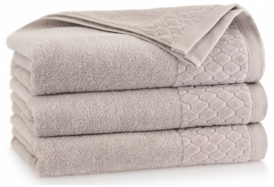 Egyptská bavlna ručníky a osuška Cannosa - béžová