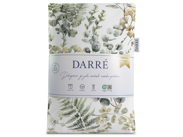 Bavlnené posteľné prádlo Voňajúce listy