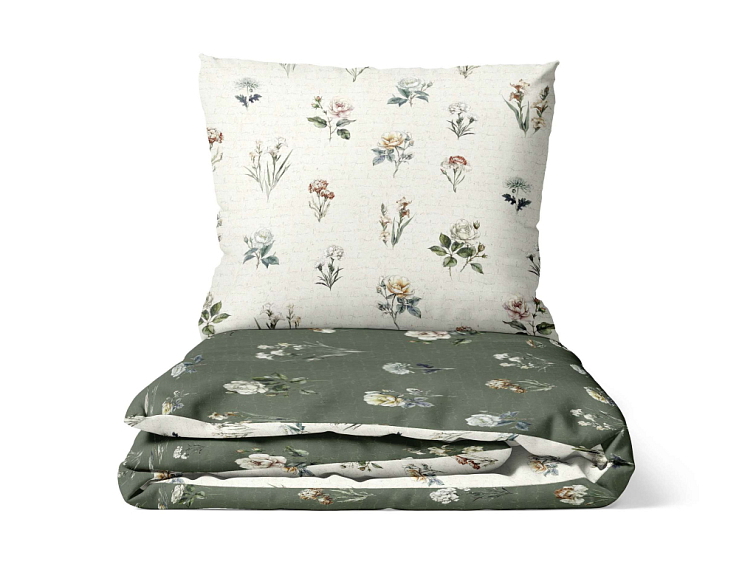 Bavlnené prestieradlo Něžná zahrada - duo