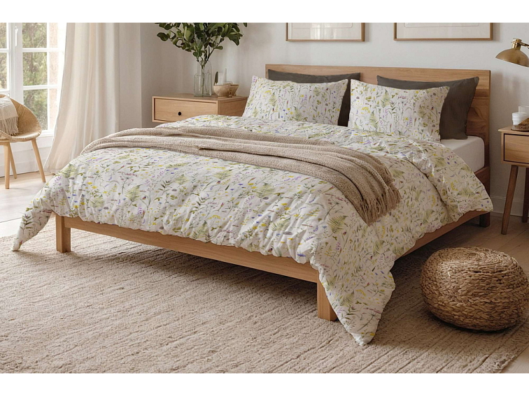 Bavlněné povlečení Dotek přírody 2 - natural od Darré