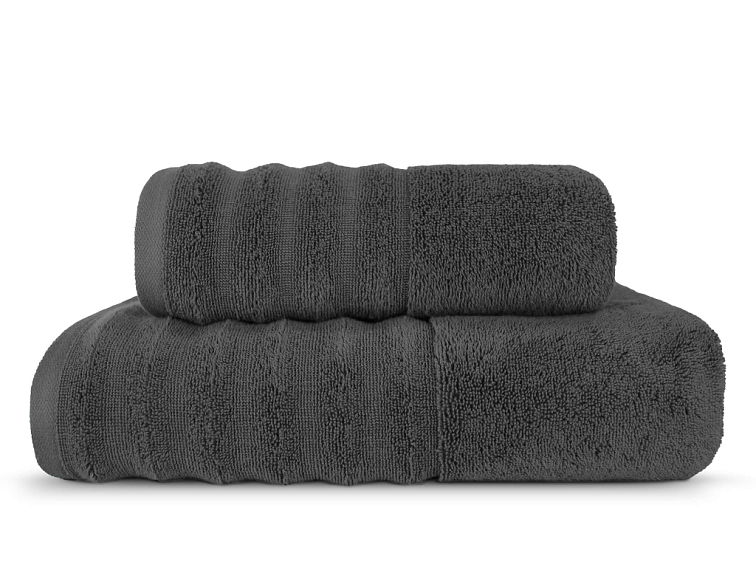 Uteráky a osušky CASA COLORATA - tmavo šedá