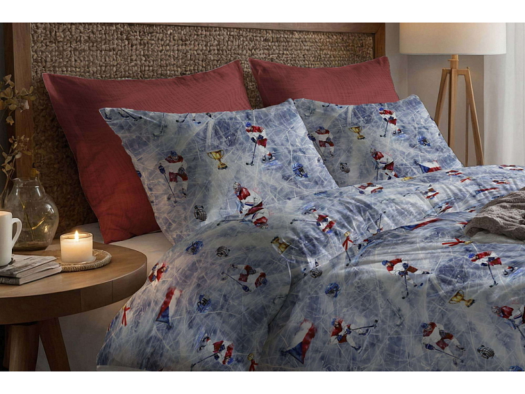 Bavlnené posteľné prádlo Českí hokejisti