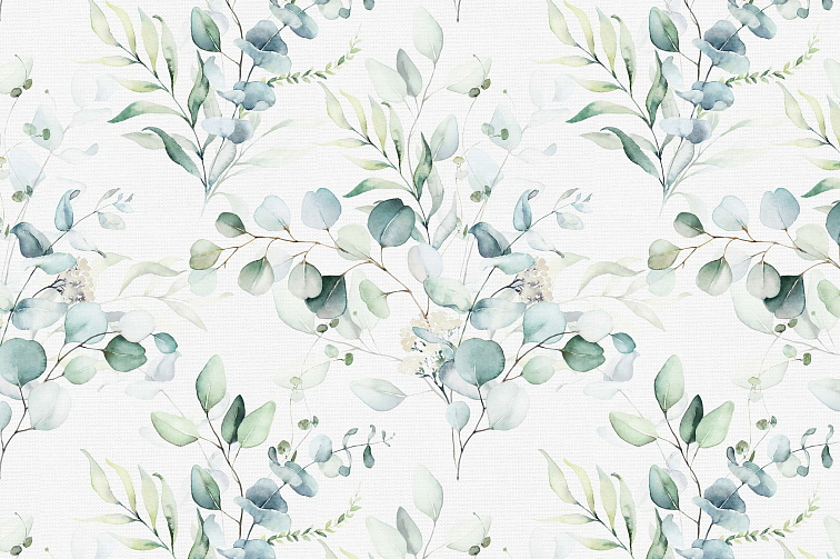 Bavlnený ubrus Eukalyptus