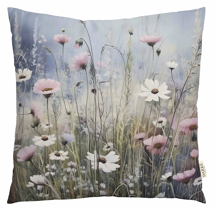 Dekorační povlak na polštářek Kvetoucí louka - varianta 2