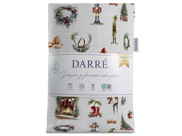 Bavlněné povlečení Vánoční nadílka