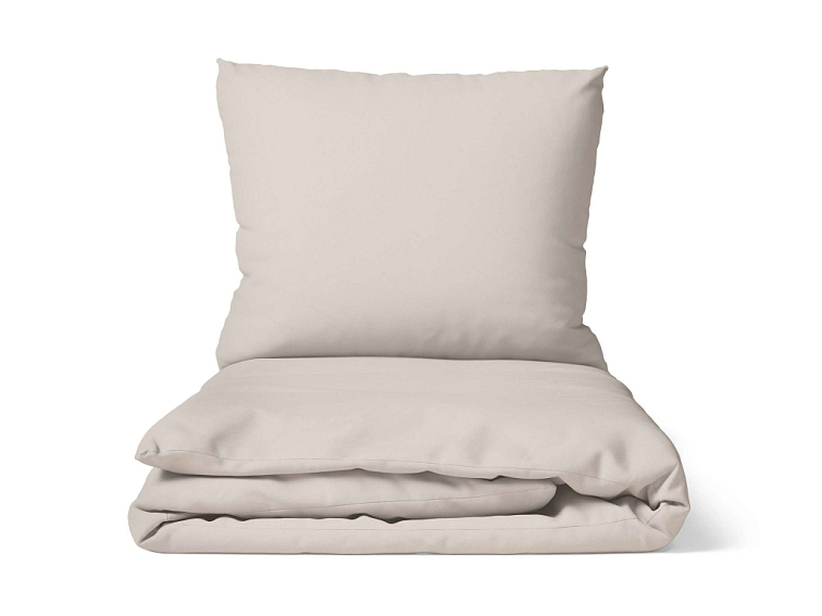 Bavlnené prestieradlo Jednoduché perkálové - béžové