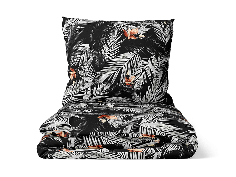 Saténové povlečení Tropicana