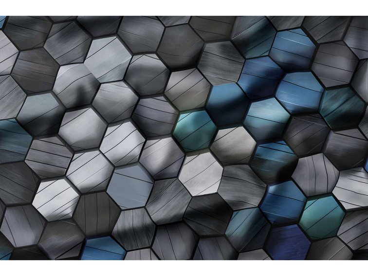 Bavlněné povlečení Earth - modré