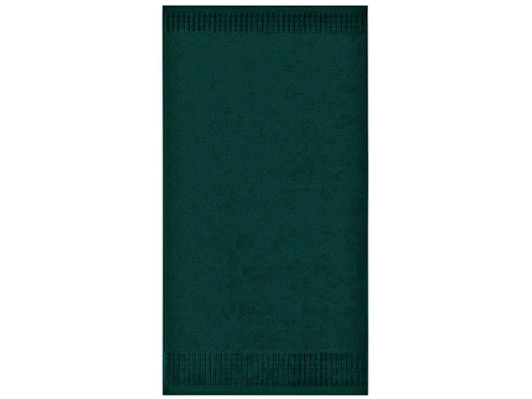 Egyptská bavlna uteráky a osuška Saveli - lahvovo zelená