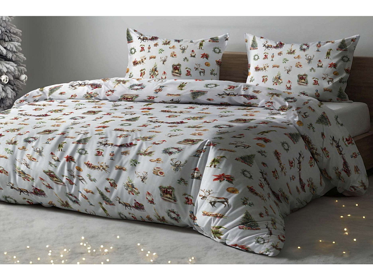 Bavlněné povlečení Vánoční nadílka 2