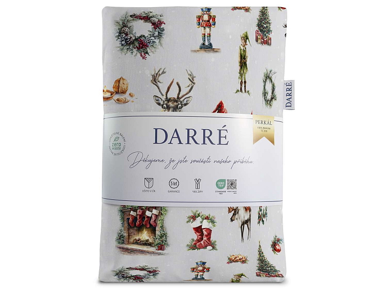 Bavlněné povlečení Vánoční nadílka 2